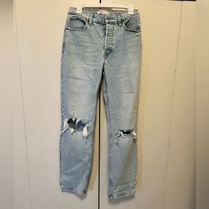 Abercrombie High Rise Dad Jeans